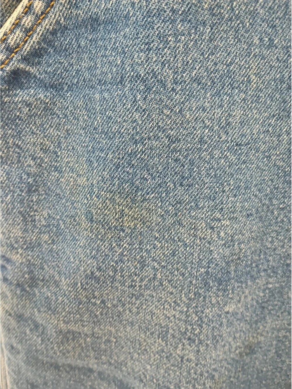 Carhartt Jeans Mens 38X32 Blue Denim Dungaree Fit Fleece Lined Workwear Outdoor